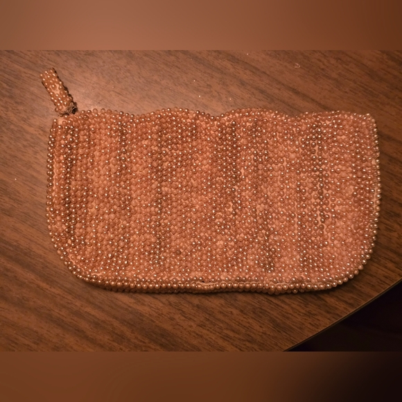 John Wind Vintage Elegant Beaded Clutch